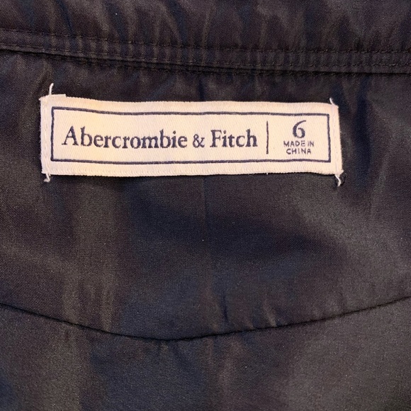 Black Vegan Leather Skirt - A&F - 6 - Picture 6 of 7